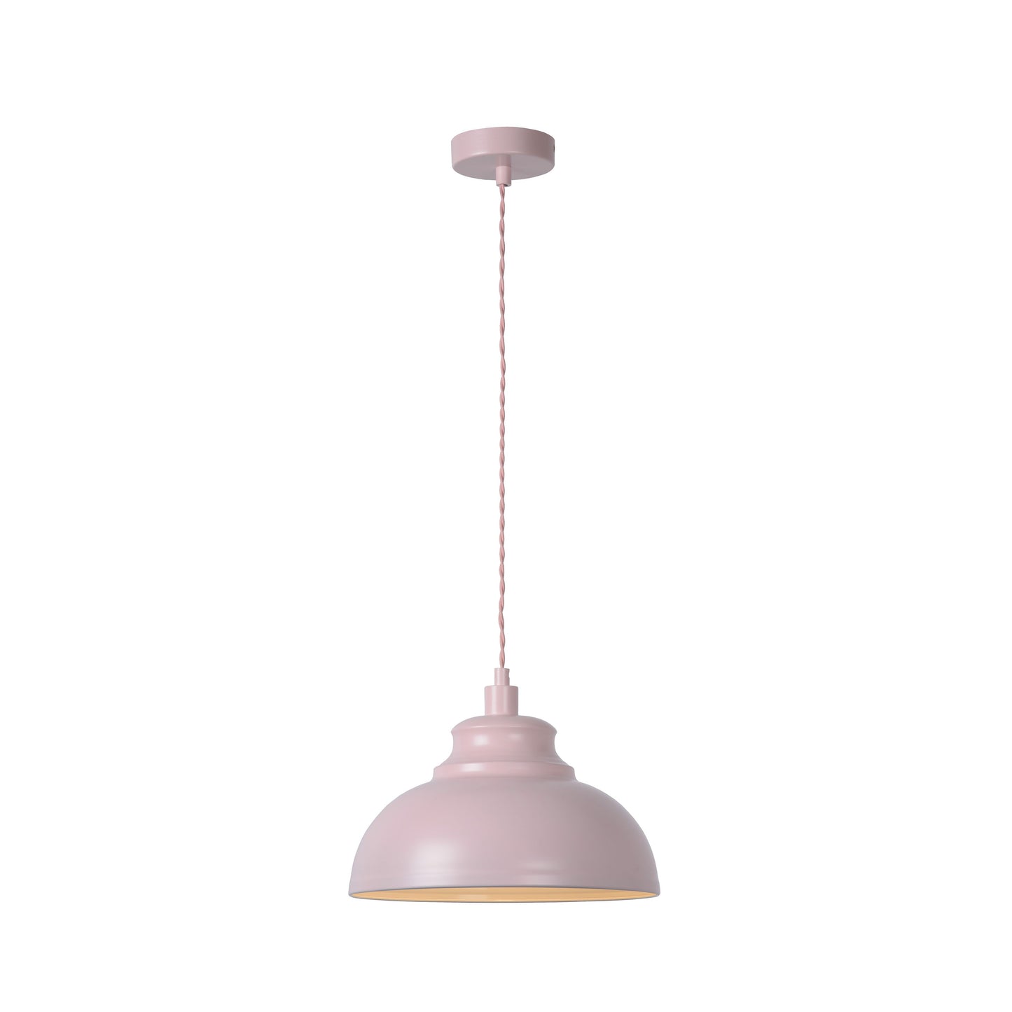 Lucide ISLA - Pendant light - Ø 29 cm - 1xE14 - Pink