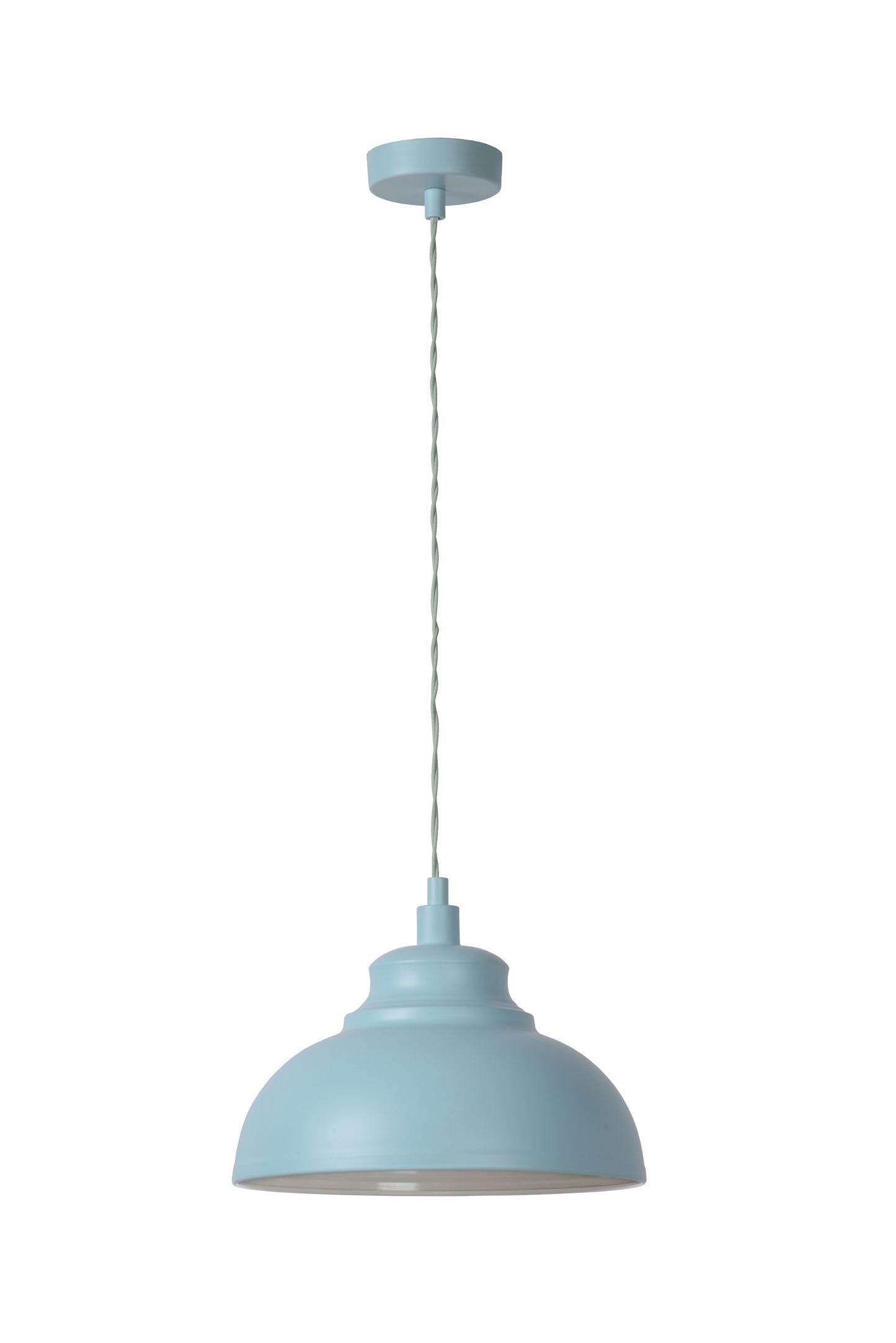 Lucide ISLA - Pendant light - Ø 29 cm - 1xE14 - Pastel Blue