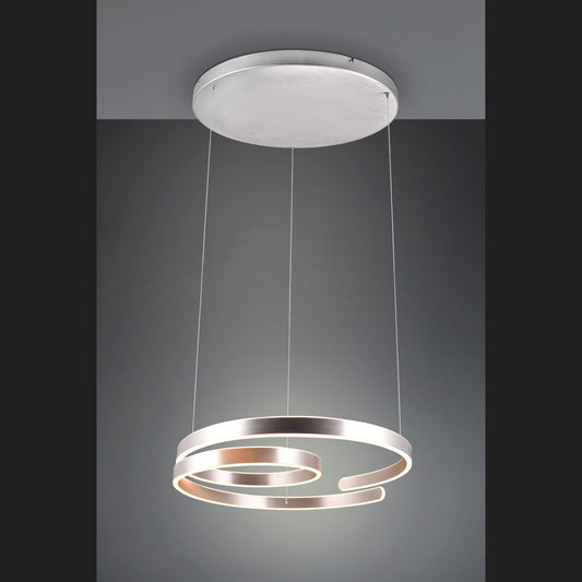 Marnie  - Pendant - Brushed Aluminium - Trio
