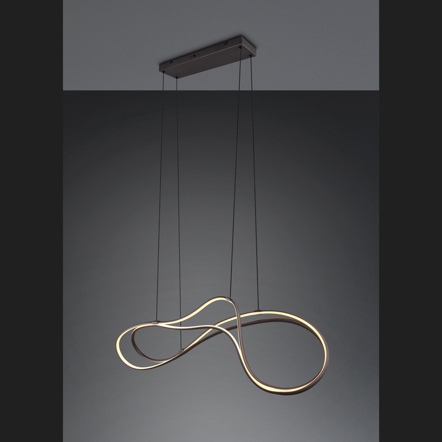 Nala  - Pendant - Black Matt - TRIO Select