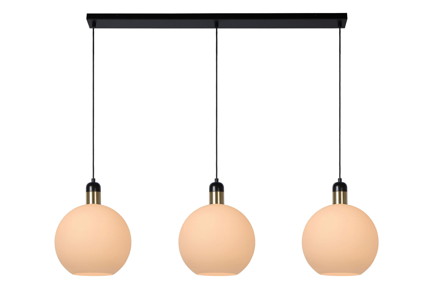 Lucide JULIUS - Pendant light - 3xE27 - Opal