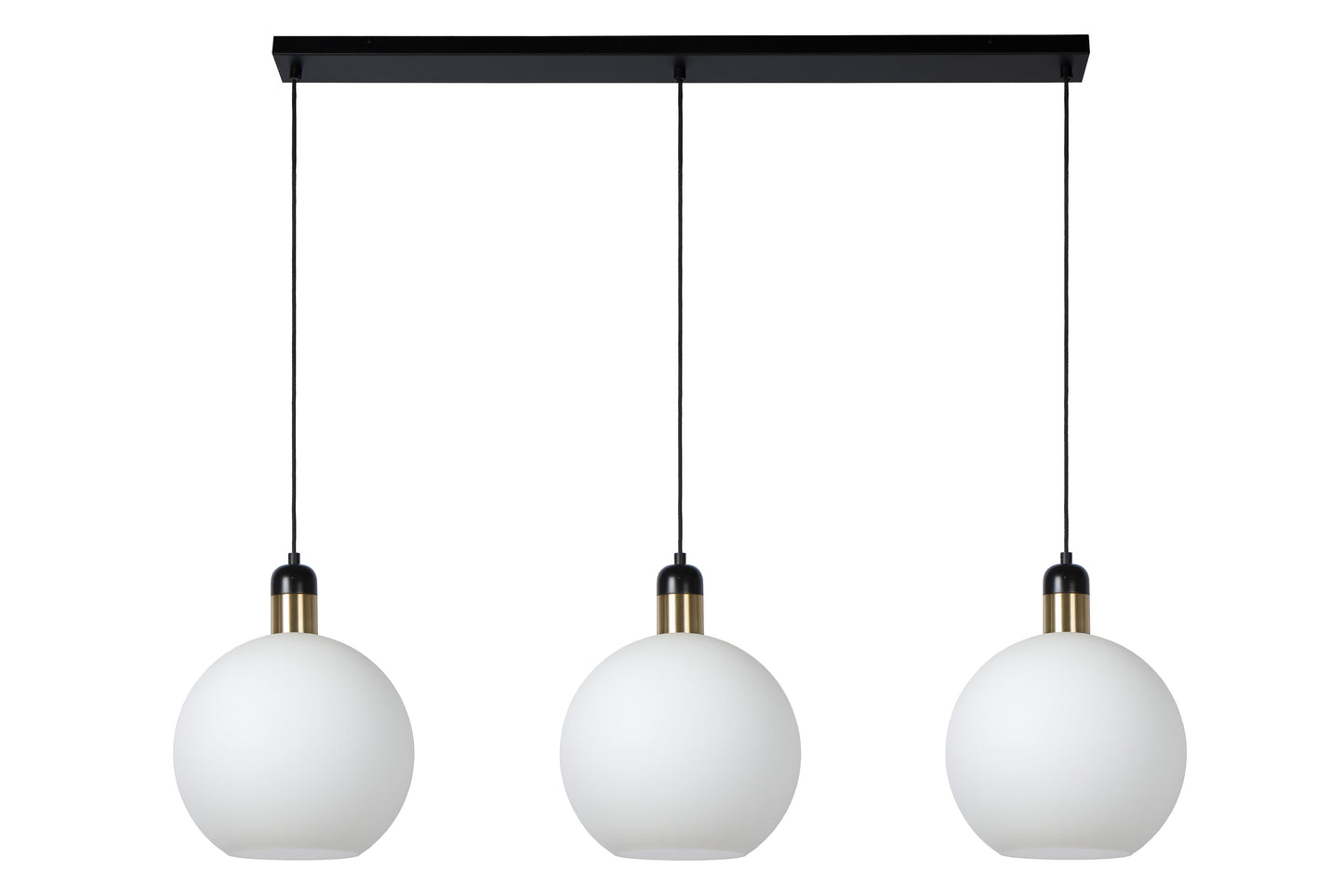 Lucide JULIUS - Pendant light - 3xE27 - Opal