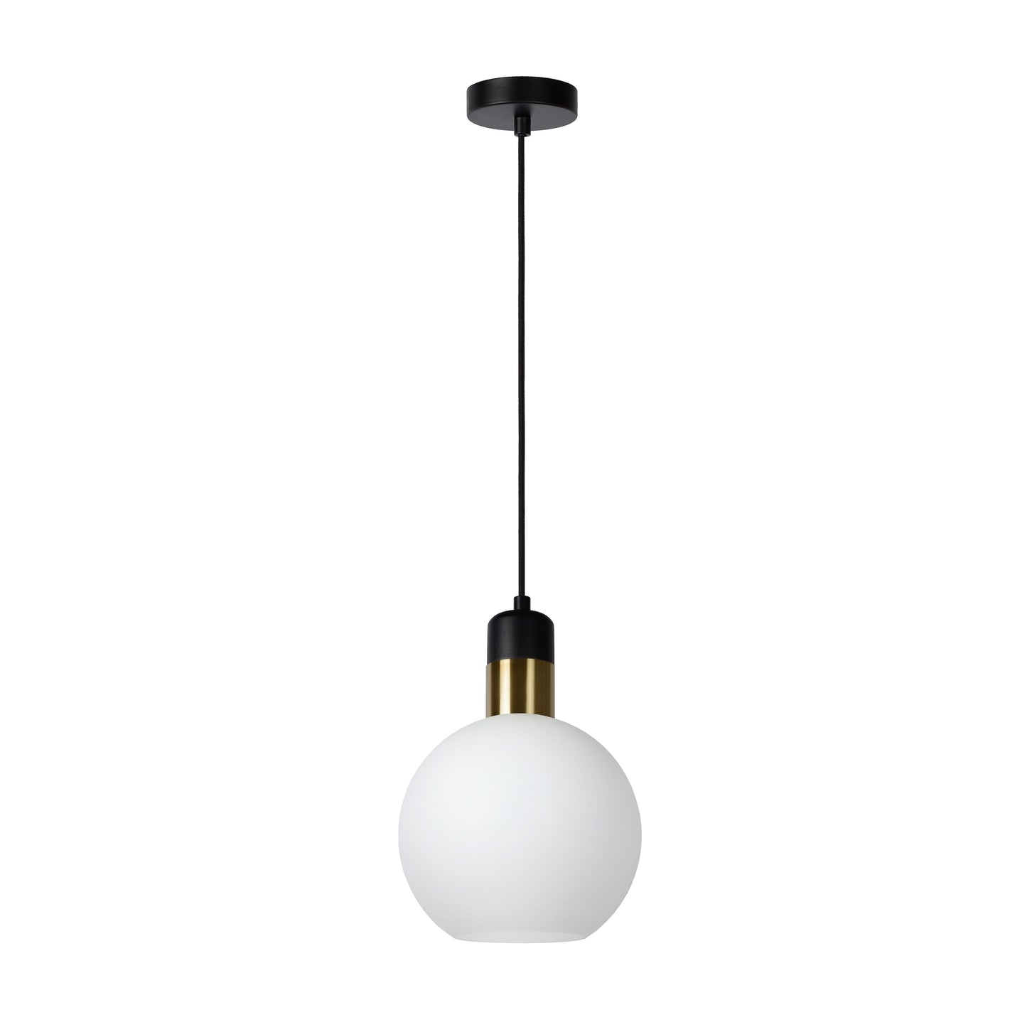 Lucide JULIUS - Pendant light - Ø 20 cm - 1xE27 - Opal