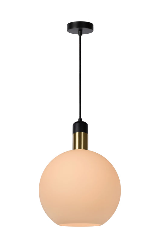 Lucide JULIUS - Pendant light - Ø 28 cm - 1xE27 - Opal