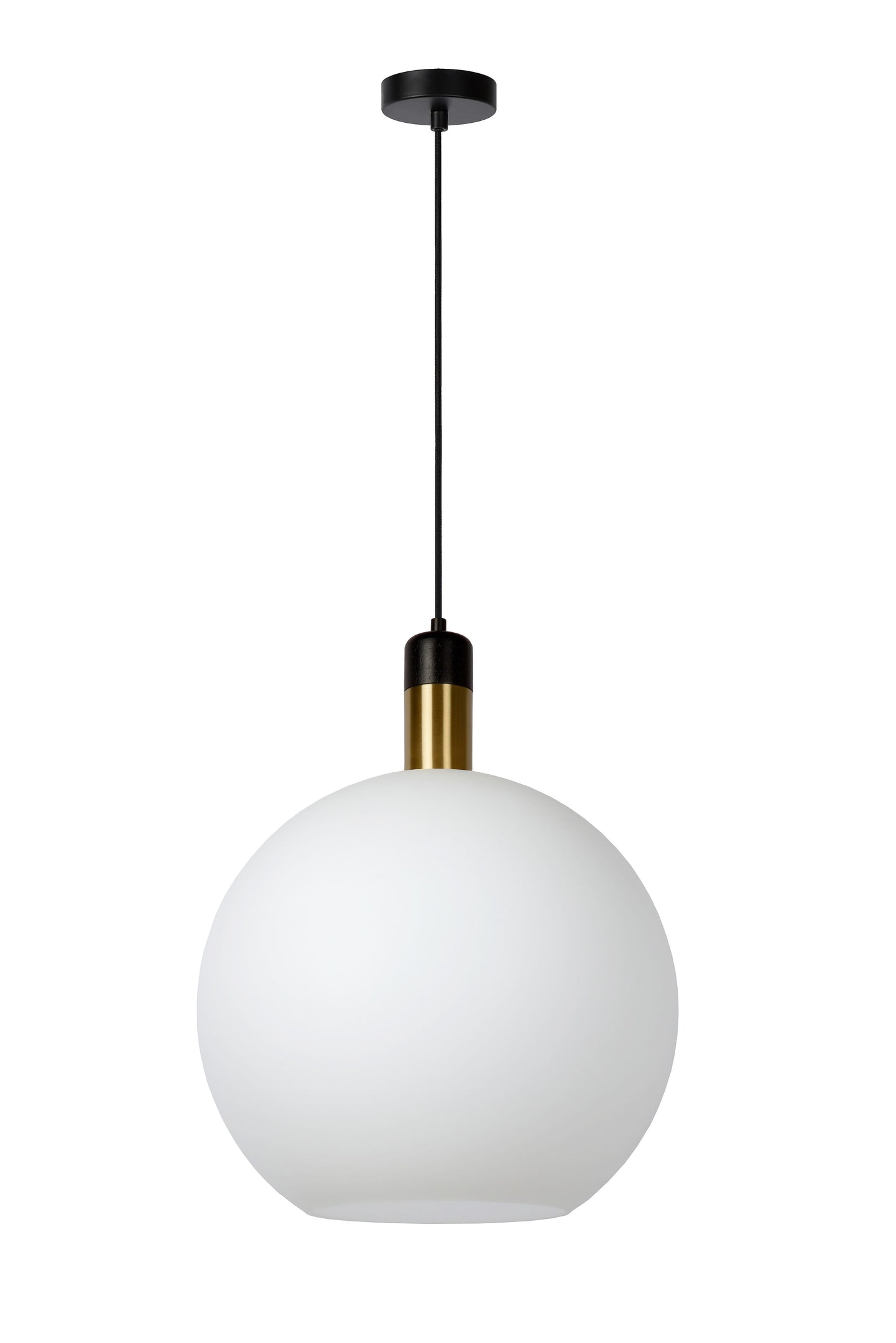 Lucide JULIUS - Pendant light - Ø 40 cm - 1xE27 - Opal