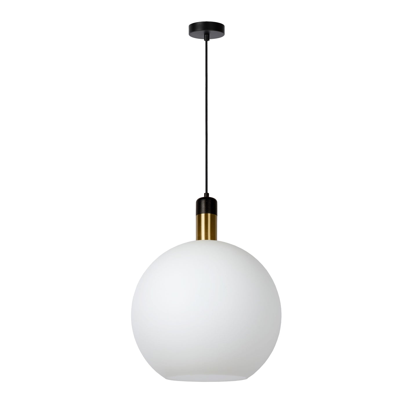 Lucide JULIUS - Pendant light - Ø 40 cm - 1xE27 - Opal