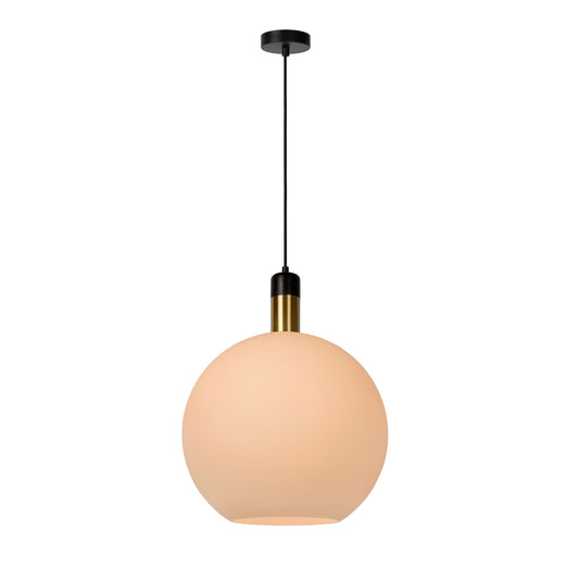 Lucide JULIUS - Pendant light - Ø 40 cm - 1xE27 - Opal