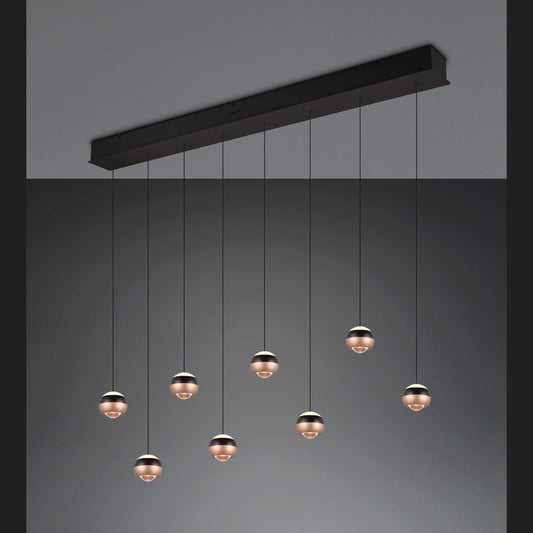 Orbit  - Pendant - Black Matt - TRIO Select