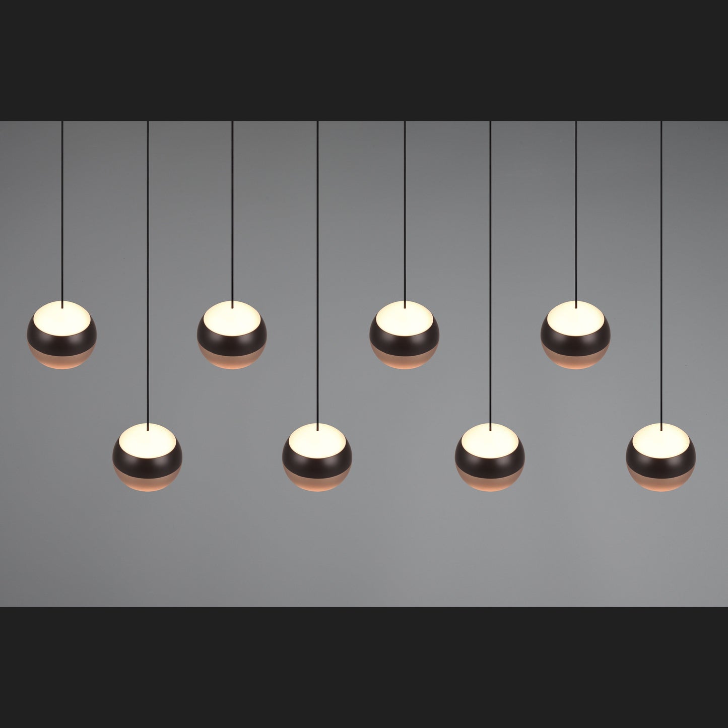 Orbit  - Pendant - Black Matt - TRIO Select