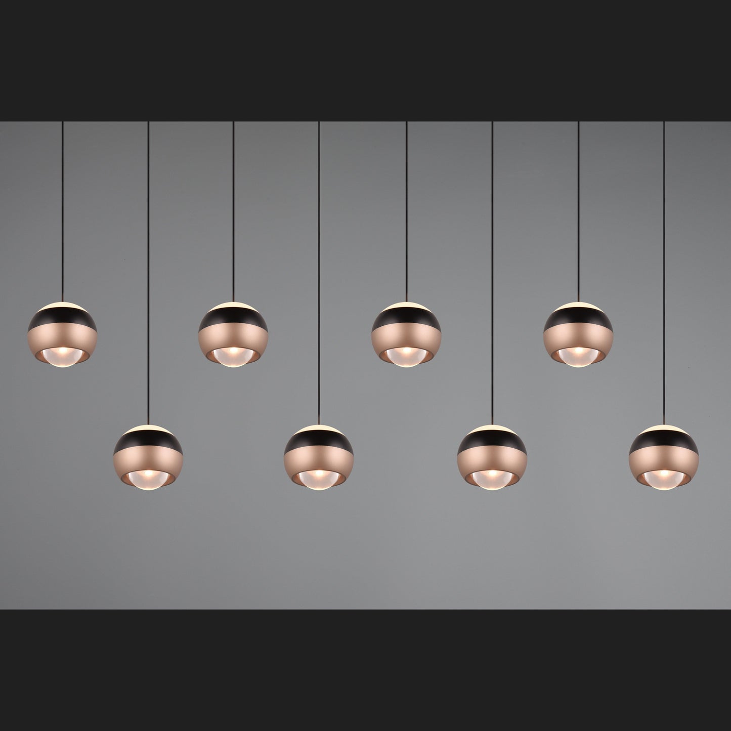 Orbit  - Pendant - Black Matt - TRIO Select