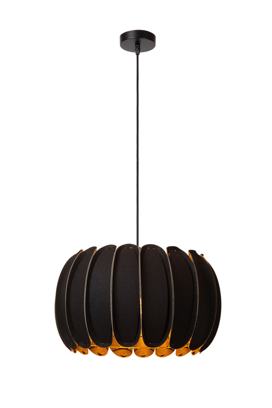 Lucide SPENCER - Pendant light - Ø 40 cm - 1xE27 - Black