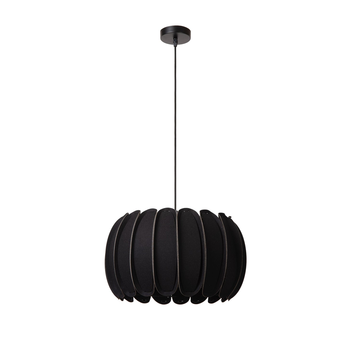 Lucide SPENCER - Pendant light - Ø 40 cm - 1xE27 - Black