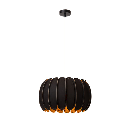 Lucide SPENCER - Pendant light - Ø 40 cm - 1xE27 - Black