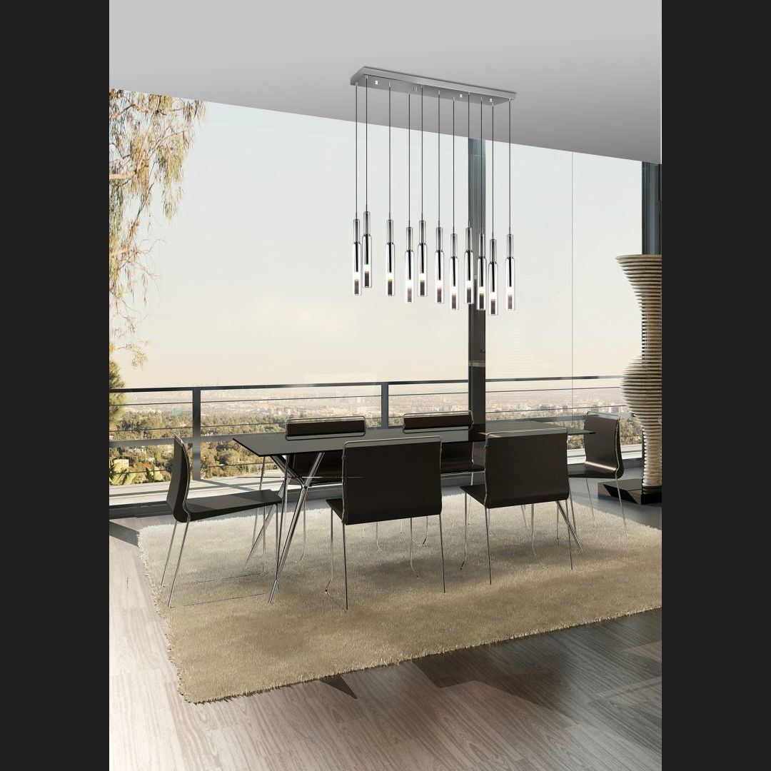 Lucent  - Pendant - Chrome Plated - TRIO Select