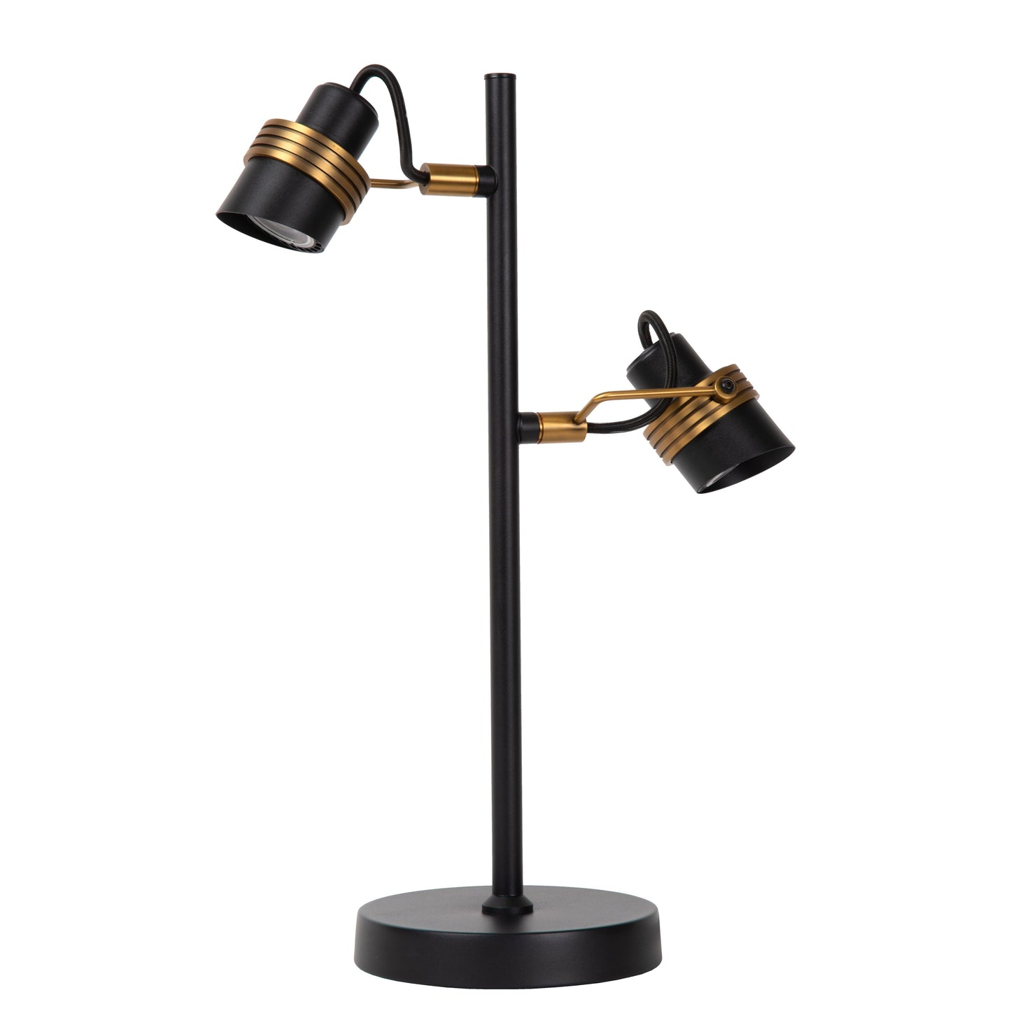 Lucide TUNDRAN - Table lamp - 2xGU10 - Black