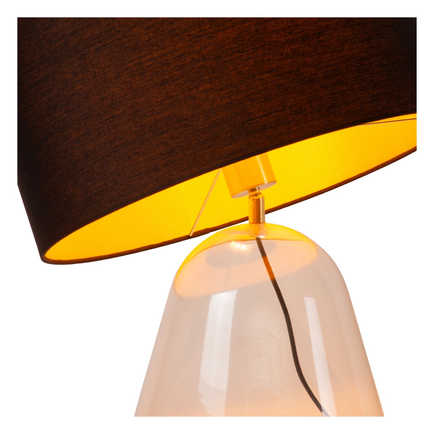 Lucide CAMPANA - Table lamp - 1x E27 - Transparant