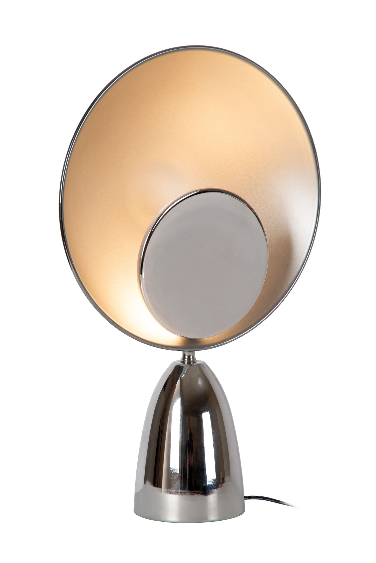 Lucide CASTAMAR - Table lamp - LED - 1x3W 3000K - Chrome