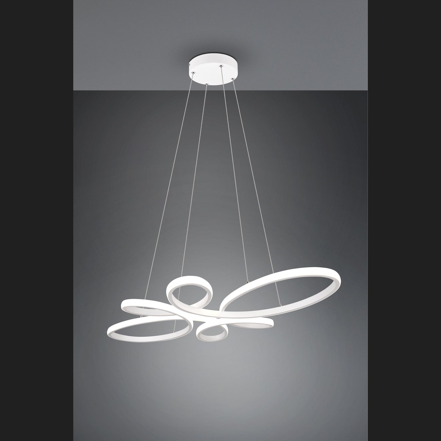 Fly  - Pendant - White Matt - Trio