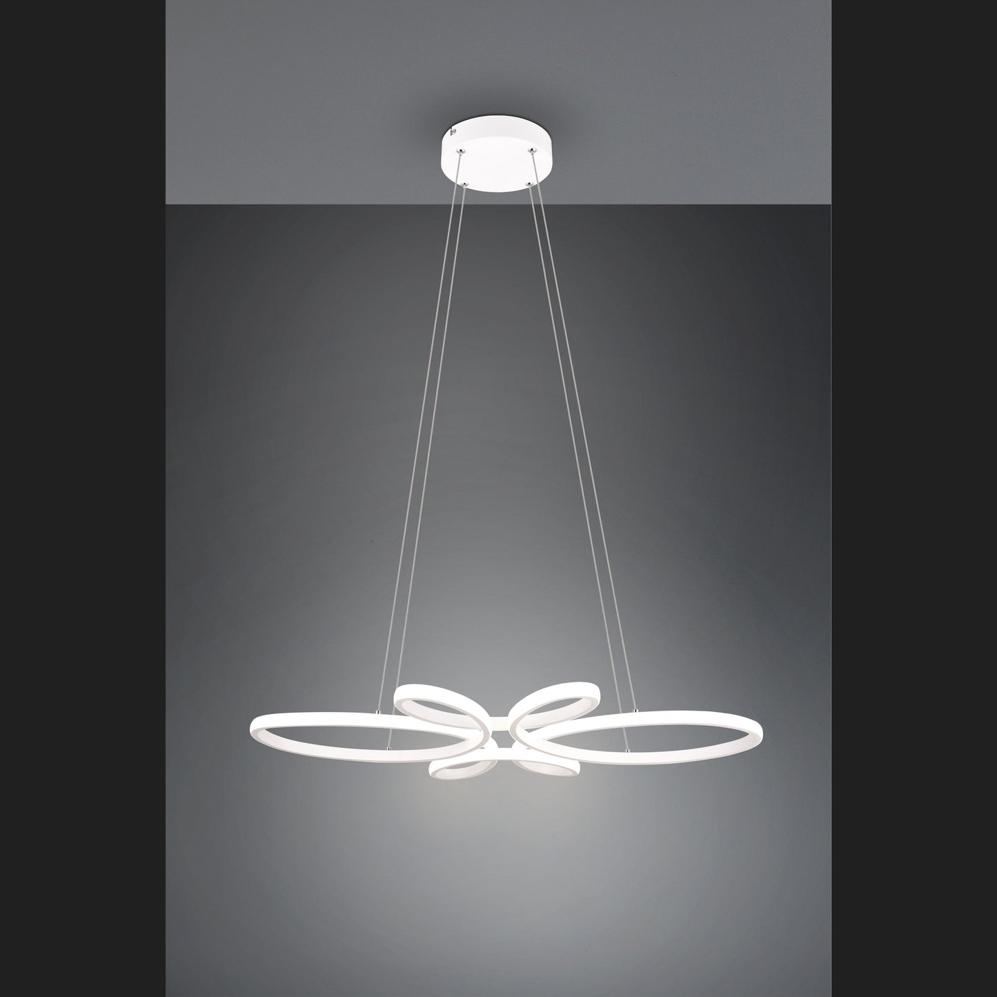 Fly  - Pendant - White Matt - Trio