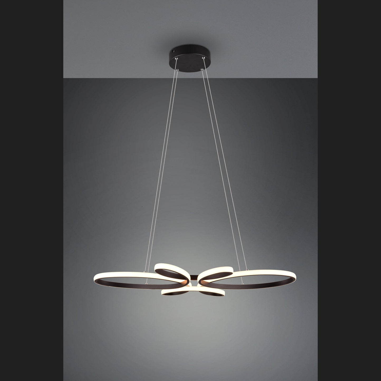 Fly  - Pendant - Black Matt - Trio