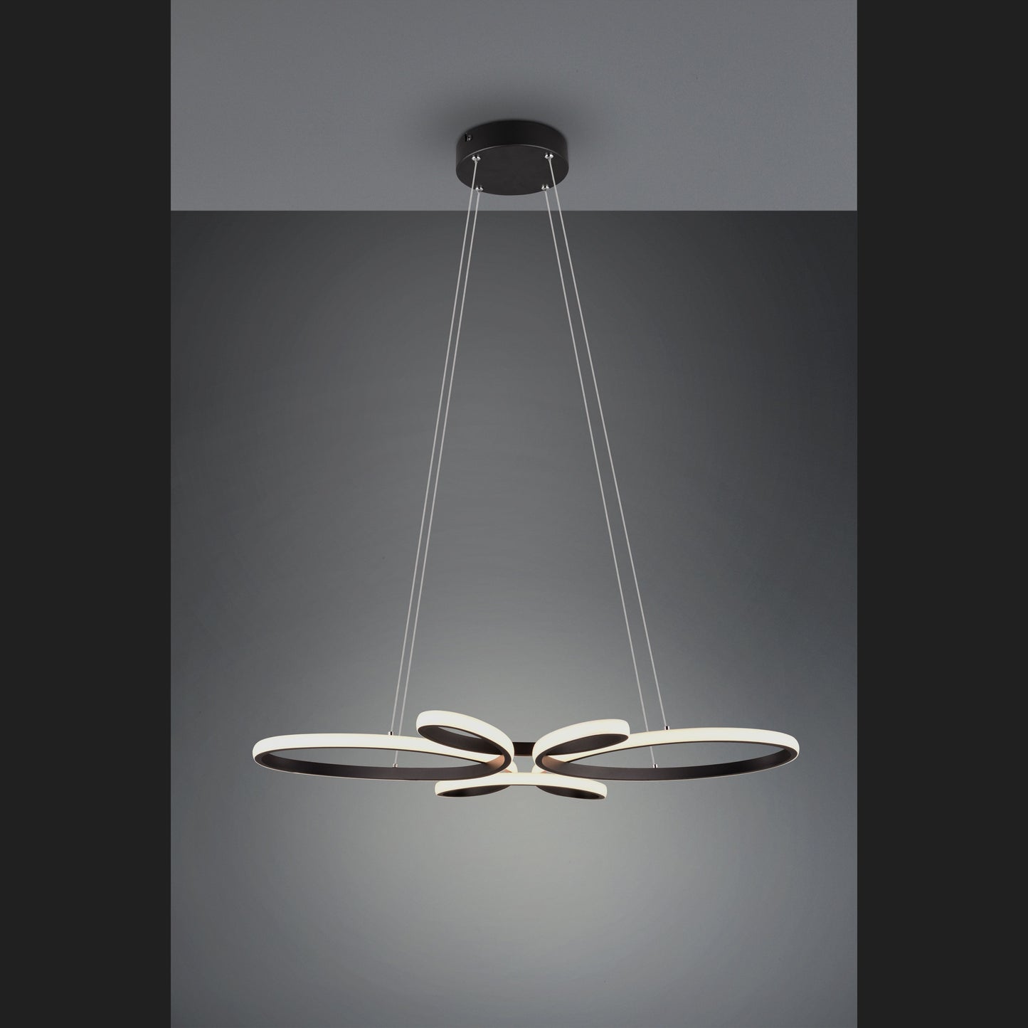 Fly  - Pendant - Black Matt - Trio