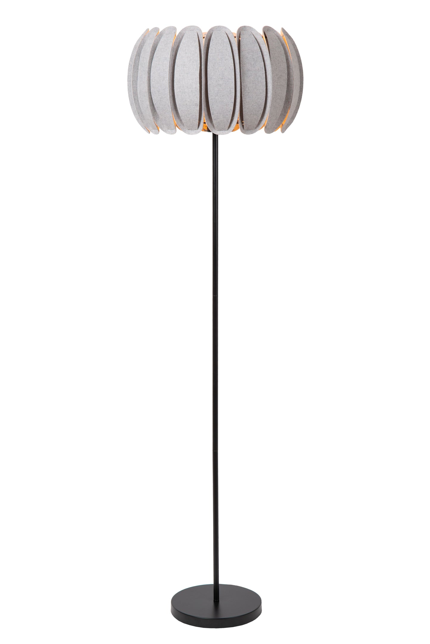 Lucide SPENCER - Floor lamp - Ø 40 cm - 1xE27 - Grey