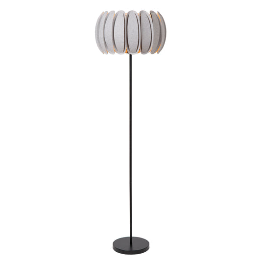 Lucide SPENCER - Floor lamp - Ø 40 cm - 1xE27 - Grey