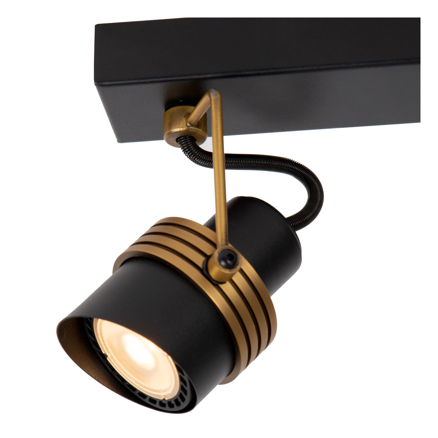 Lucide TUNDRAN - Ceiling spotlight - 2xGU10 - Black