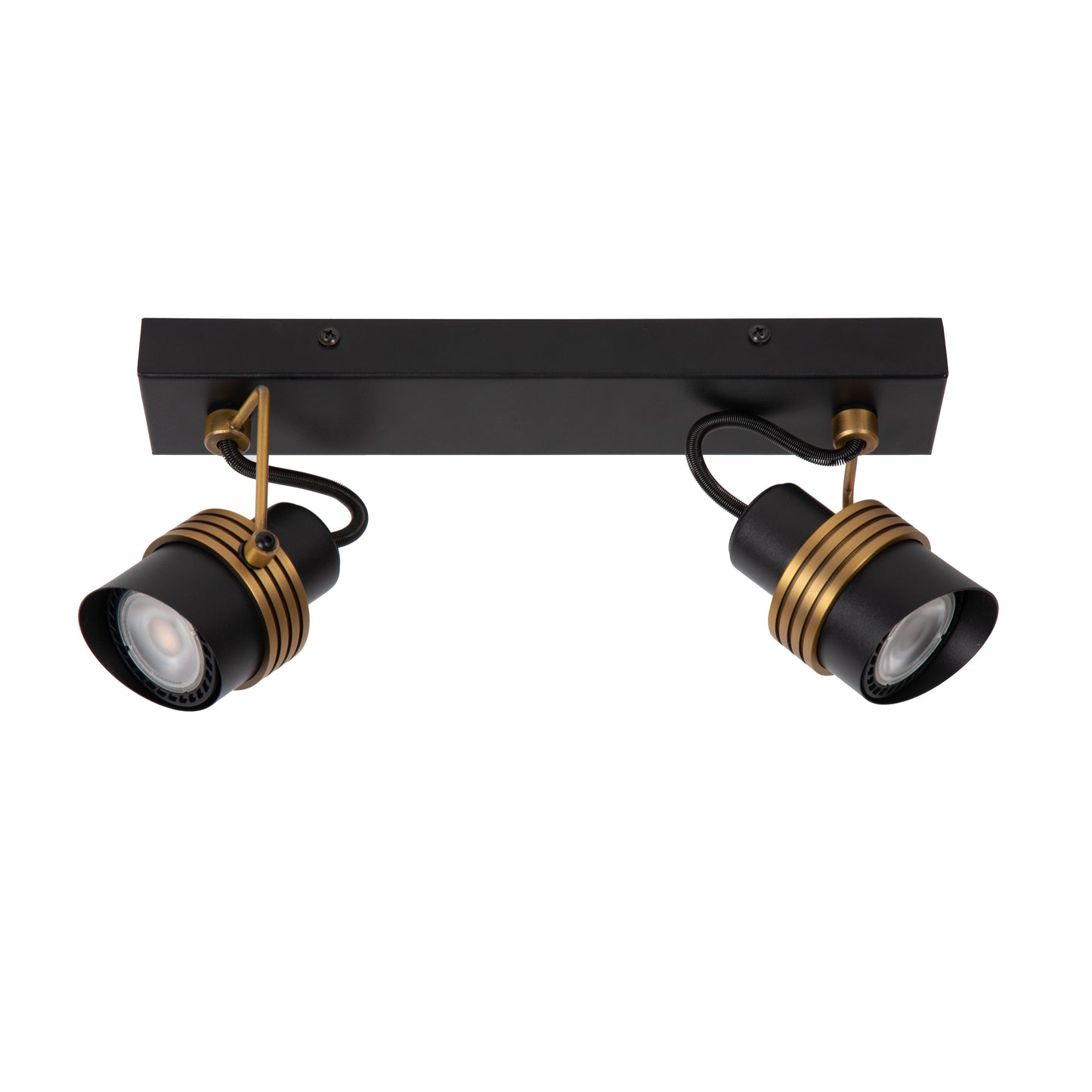 Lucide TUNDRAN - Ceiling spotlight - 2xGU10 - Black