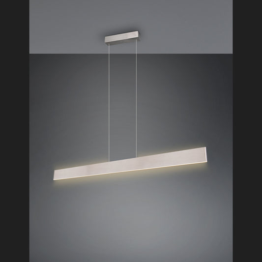 Galway - Pendant - Nickel Matt - Trio - 349710107