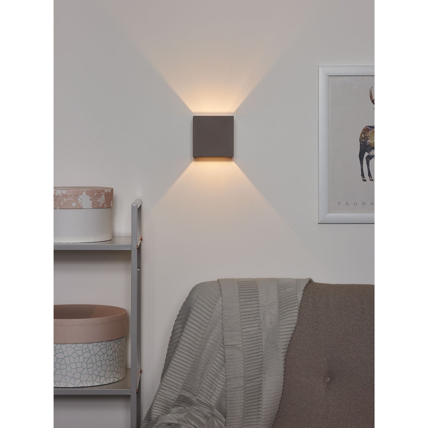 Lucide GIPSY - Wall light - 1xG9 - Taupe