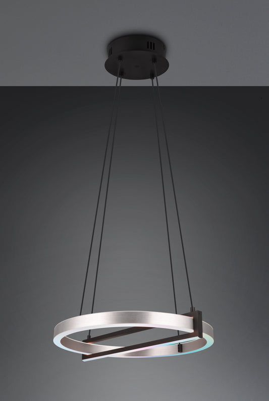 Thompson  - Pendant - Brushed Aluminium - Trio