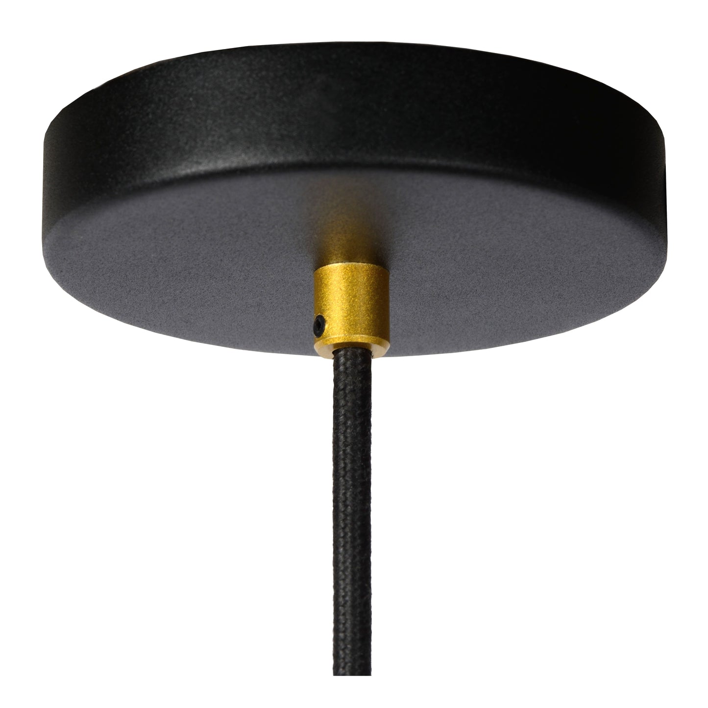 Lucide FLORIS - Pendant light - Ø 5,9 cm - 1xGU10 - Black