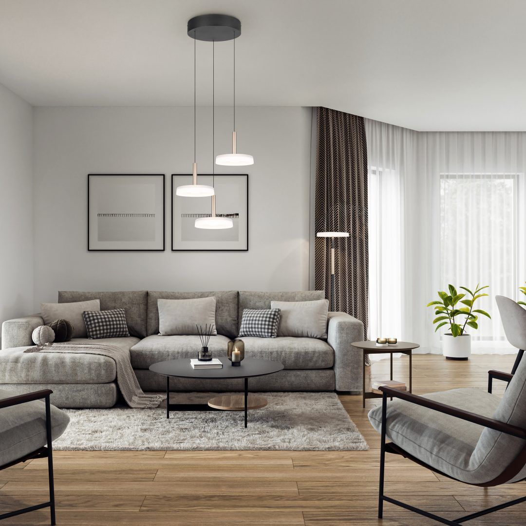 Celeste - Pendant - White - Trio - 354930365