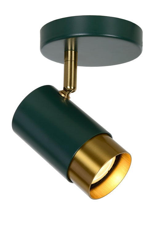 Lucide FLORIS - Ceiling spotlight - Ø 10 cm - 1xGU10 - Green