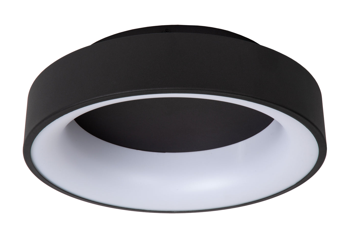 Lucide MIRAGE - Flush ceiling light - Ø 38 cm - LED Dim. - 1x22W 2700K - Black