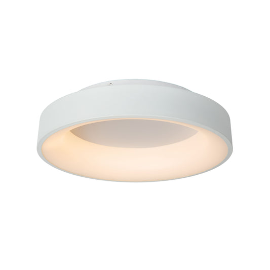 Lucide MIRAGE - Flush ceiling light - Ø 45 cm - LED Dim. - 1x33W 2700K - White