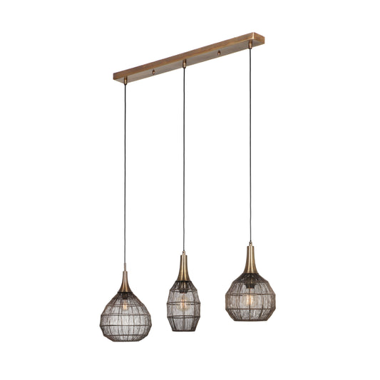 Soraya - Pendant - Antique Brass - Trio - 365400304