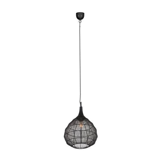 Soraya - Pendant - Black Matt - Trio - 365440132