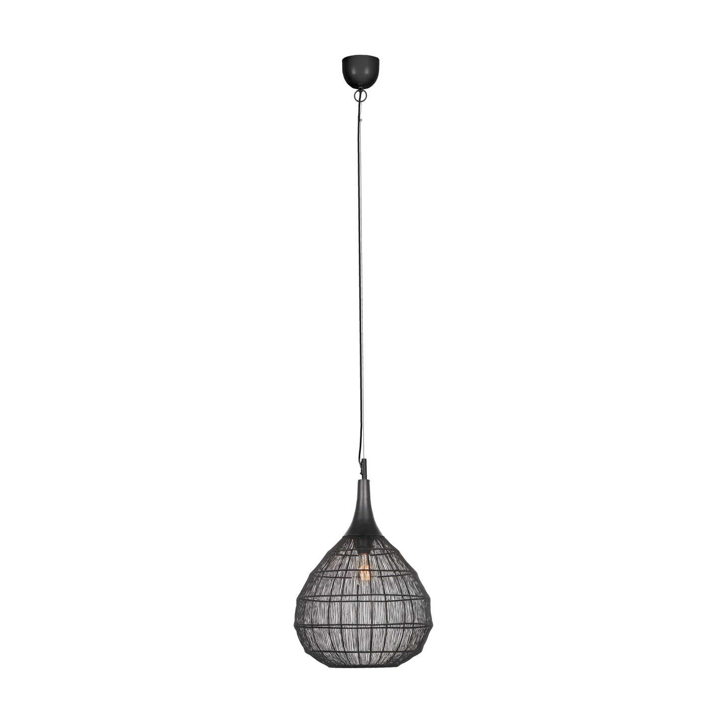Soraya - Pendant - Black Matt - Trio - 365440132