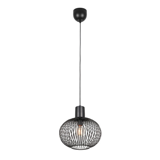 Gila - Pendant - Black Matt - Trio - 365790132