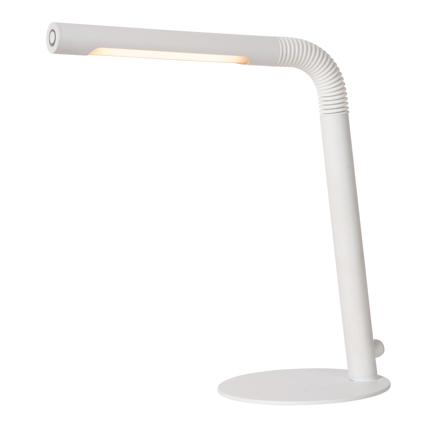 Lucide GILLY - Rechargeable Desk lamp - Battery pack/batteries - LED Dim. - 1x3W 2700K - White