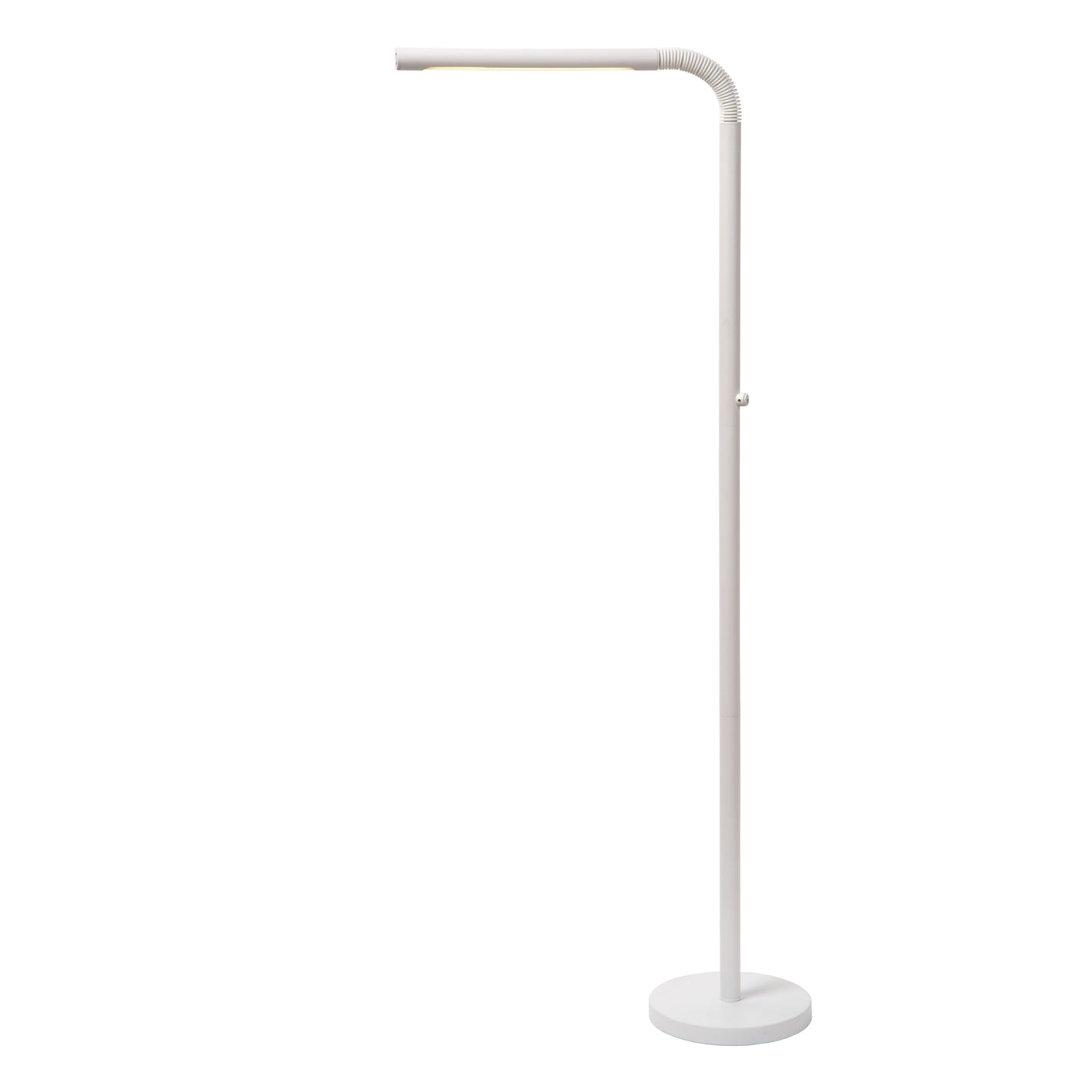 Lucide GILLY - Rechargeable Floor reading lamp - Battery pack/batteries - LED Dim. - 1x3W 2700K - White