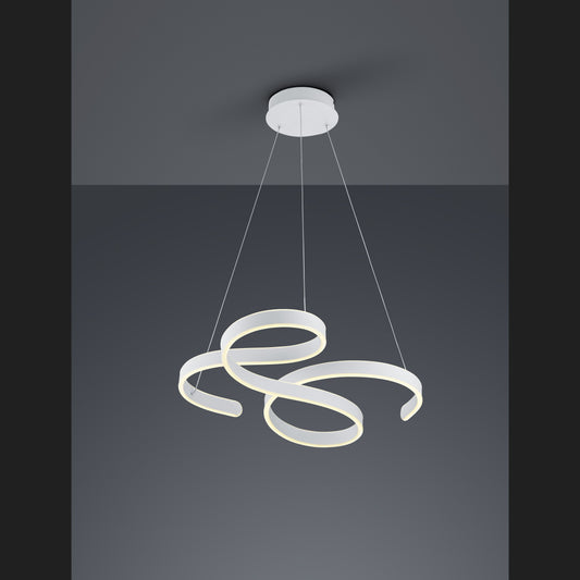 Francis  - Pendant - White Matt - Trio