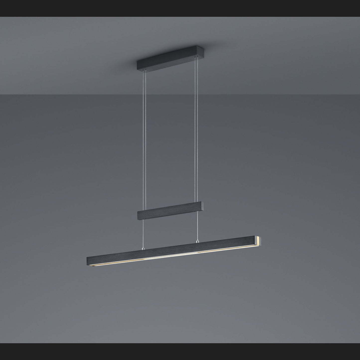 Trajan  - Pendant - Black Matt - Trio