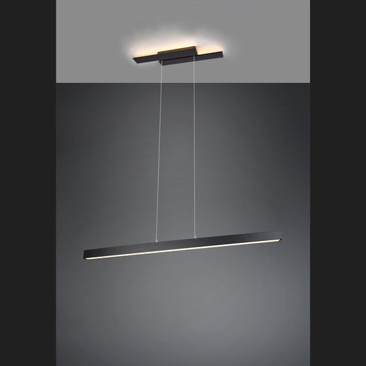 Belfast  - Pendant - Black Matt - Trio