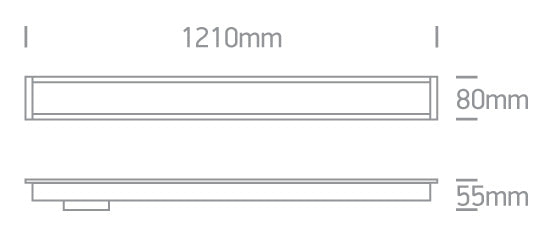 UGR19 Recessed LED Linear Profiles