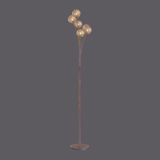 Greta - Floor Lamp - Rusty Coloured - By Paul Neuhaus - (398-48)