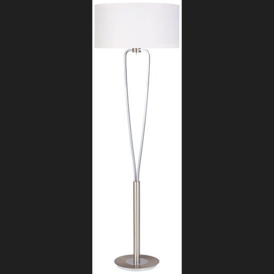 Paris Ii  - Floor lamp - Nickel Matt - Trio