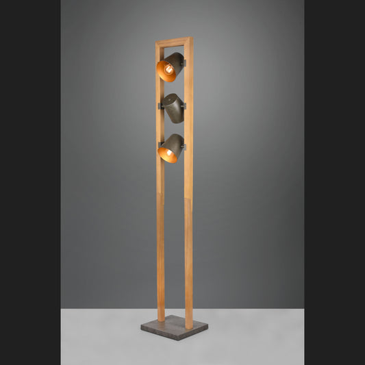 Bell  - Floor lamp - Nickel Antique - Trio